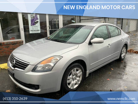 2009 Nissan Altima for sale at New England Motor Cars in Springfield MA