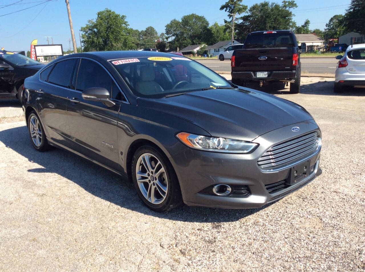 2015 Ford Fusion Hybrid for sale at SPRINGTIME MOTORS in Huntsville, TX