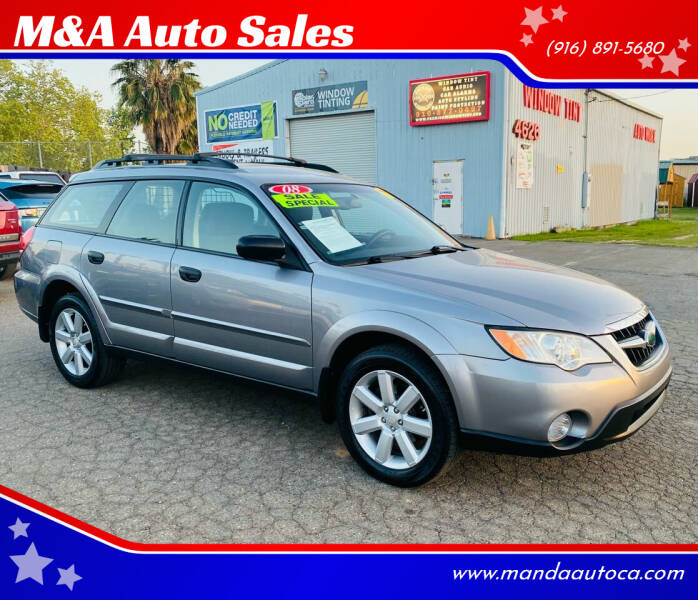 2008 Subaru Outback for sale at M&A Auto Sales in Sacramento CA