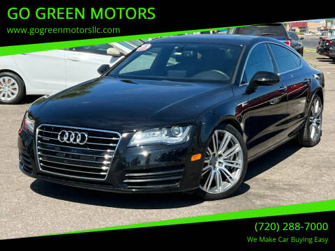2015 Audi A7 for sale at GO GREEN MOTORS in Lakewood CO