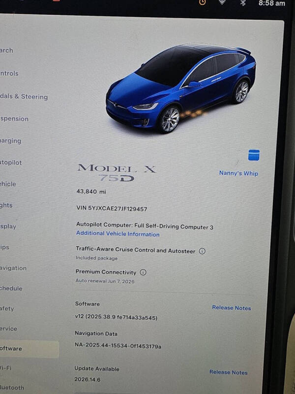 2018 Tesla Model X 75D