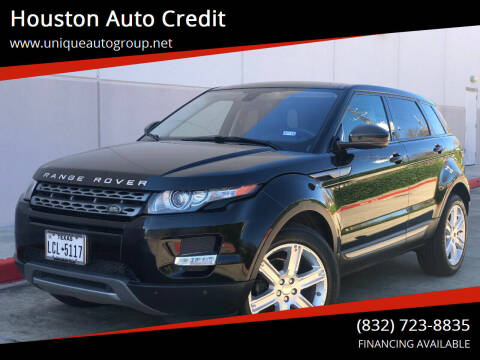 2015 Land Rover Range Rover Evoque for sale at Houston Auto Credit in Houston TX
