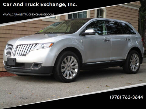 2012 Lincoln MKX for sale at Car and Truck Exchange, Inc. in Rowley MA