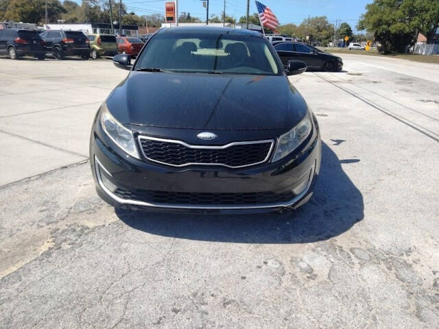 2013 Kia Optima Hybrid for sale at st mariam auto sales . inc in Saint Petersburg, FL