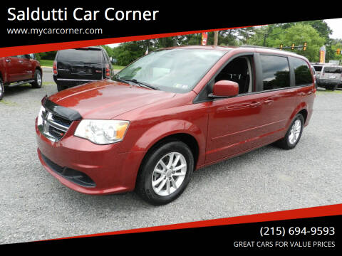 2014 Dodge Grand Caravan for sale at Saldutti Car Corner in Gilbertsville PA
