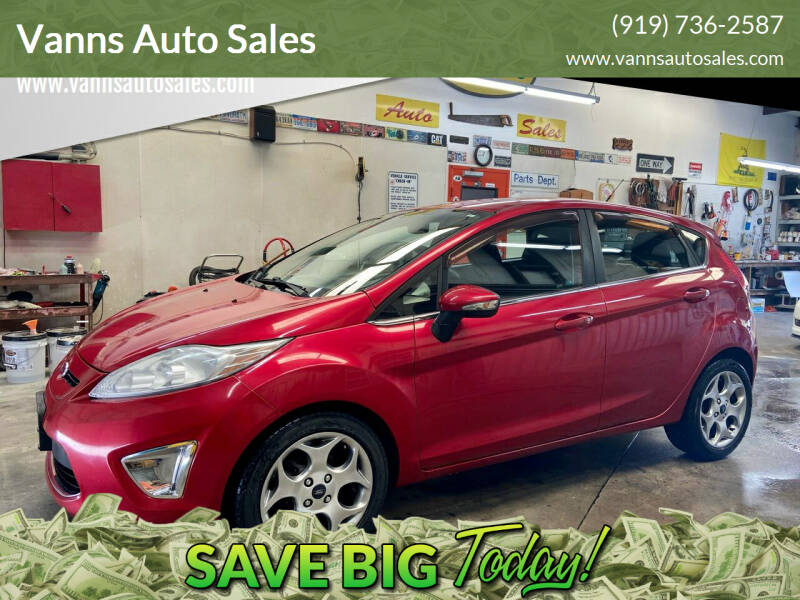 2011 Ford Fiesta for sale at Vanns Auto Sales in Goldsboro NC