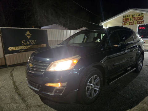 2015 Chevrolet Traverse for sale at S & W Auto Consultants LLC in Opelousas LA