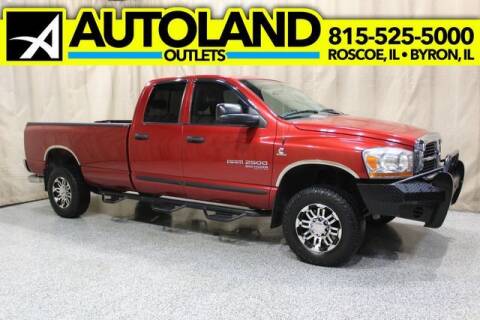 2006 Dodge Ram Pickup 2500 for sale at AutoLand Outlets Inc in Roscoe IL