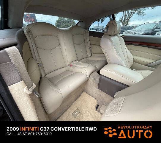 2009 Infiniti G37 Convertible
