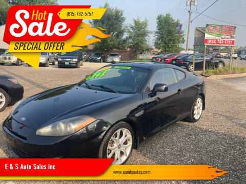 2008 Hyundai Tiburon for sale at E & S Auto Sales Inc in Crest Hill IL