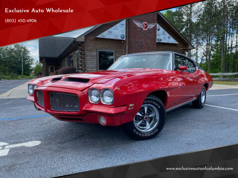 1971 Pontiac GTO for sale at Exclusive Auto Wholesale in Columbia SC