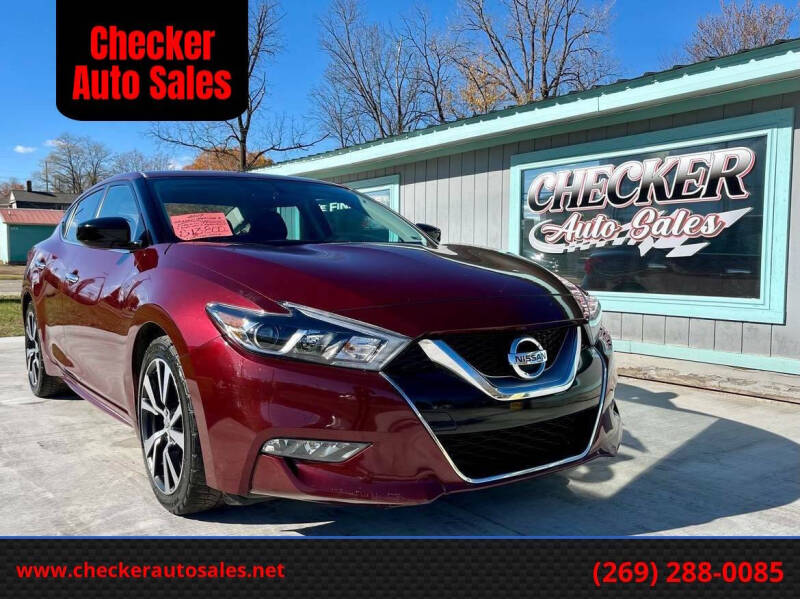 2017 Nissan Maxima for sale at Checker Auto Sales in Augusta MI