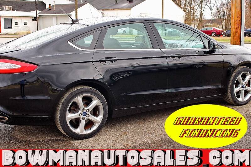 2016 Ford Fusion for sale at Bowman Auto Sales in Hebron OH