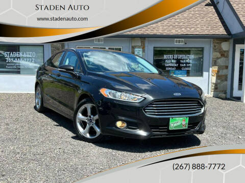 2014 Ford Fusion for sale at Staden Auto in Feasterville Trevose PA