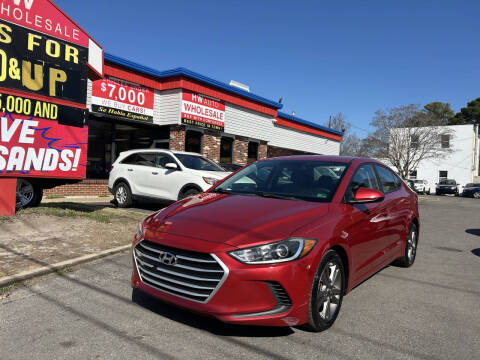 2017 Hyundai Elantra for sale at HW Auto Wholesale in Norfolk VA