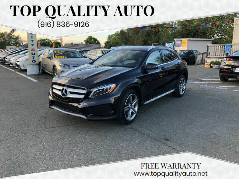 2015 Mercedes-Benz GLA for sale at TOP QUALITY AUTO in Rancho Cordova CA