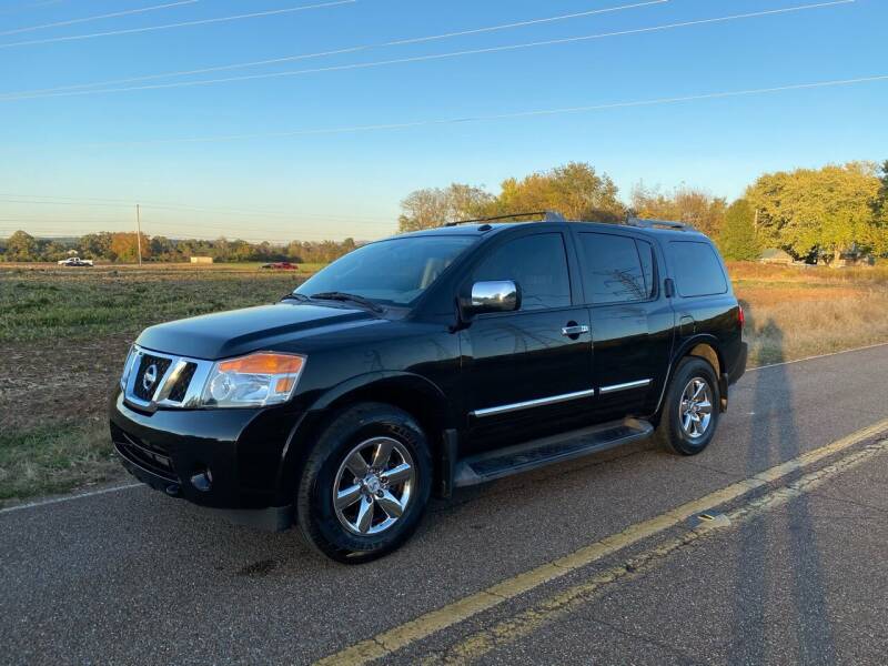 2012 Nissan Armada for sale at Tennessee Valley Wholesale Autos LLC in Huntsville AL