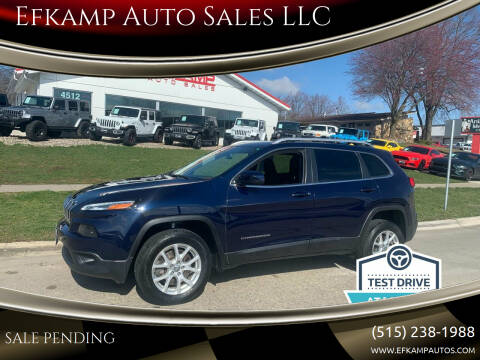 2015 Jeep Cherokee for sale at Efkamp Auto Sales LLC in Des Moines IA