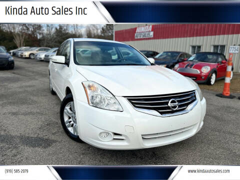 2011 Nissan Altima for sale at Kinda Auto Sales Inc in Clayton NC