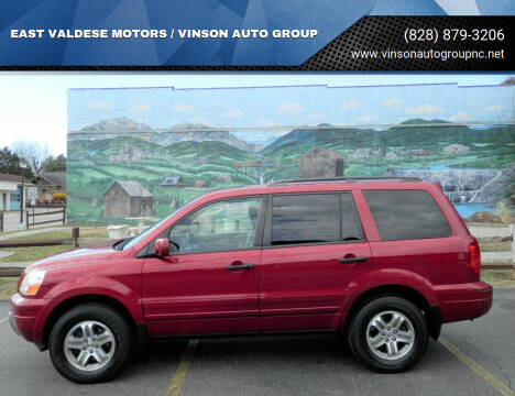 2004 Honda Pilot for sale at EAST VALDESE MOTORS / VINSON AUTO GROUP in Valdese NC