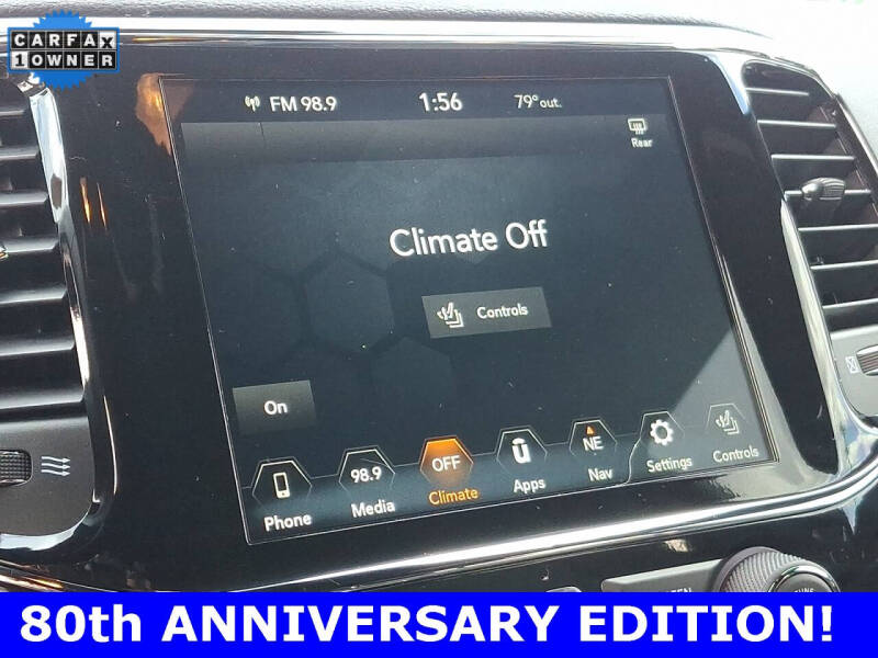 2021 Jeep Grand Cherokee 80th Anniversary Edition