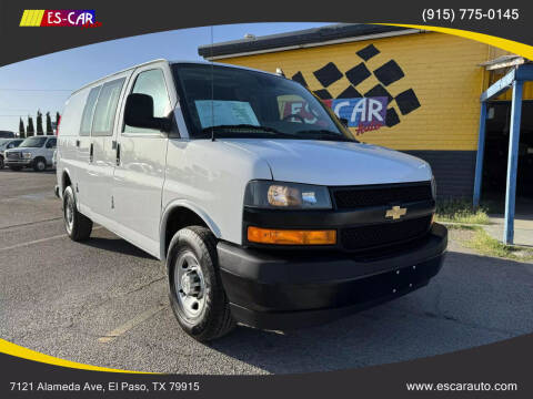2021 Chevrolet Express for sale at Escar Auto - 9809 Montana Ave Lot in El Paso TX