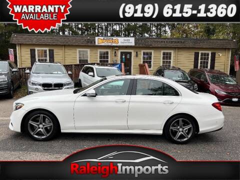2017 Mercedes-Benz E-Class for sale at Raleigh Imports in Raleigh NC