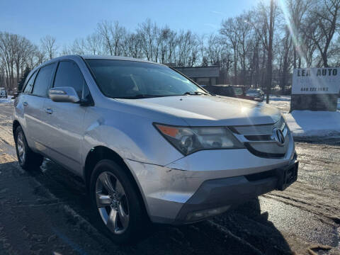 2007 Acura MDX for sale at LEA Auto Source LLC in Ashtabula OH