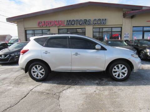 2012 Nissan Murano for sale at Cardinal Motors in Fairfield OH