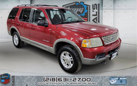 2002 Ford Explorer for sale at Kal's Motor Group Wadena in Wadena MN