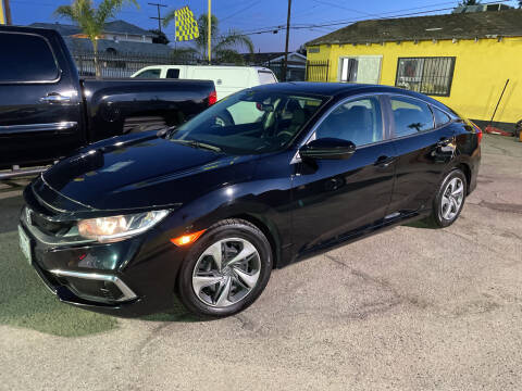 2019 Honda Civic for sale at JR'S AUTO SALES in Pacoima CA