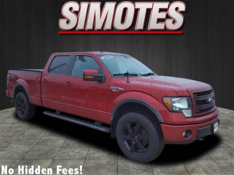 2014 Ford F-150 for sale at SIMOTES MOTORS in Minooka IL