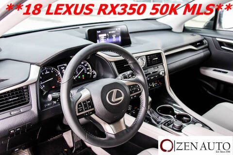 2018 Lexus RX 350