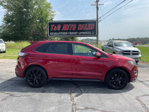 2015 Ford Edge for sale at T & G Auto Sales in Florence AL