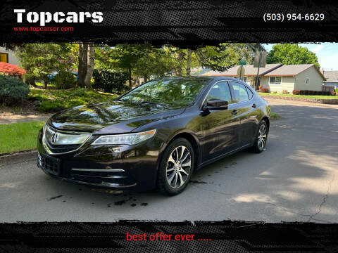 2015 Acura TLX for sale at Topcars in Wilsonville OR