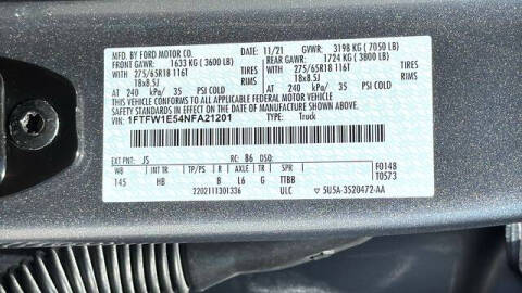 2022 Ford F-150