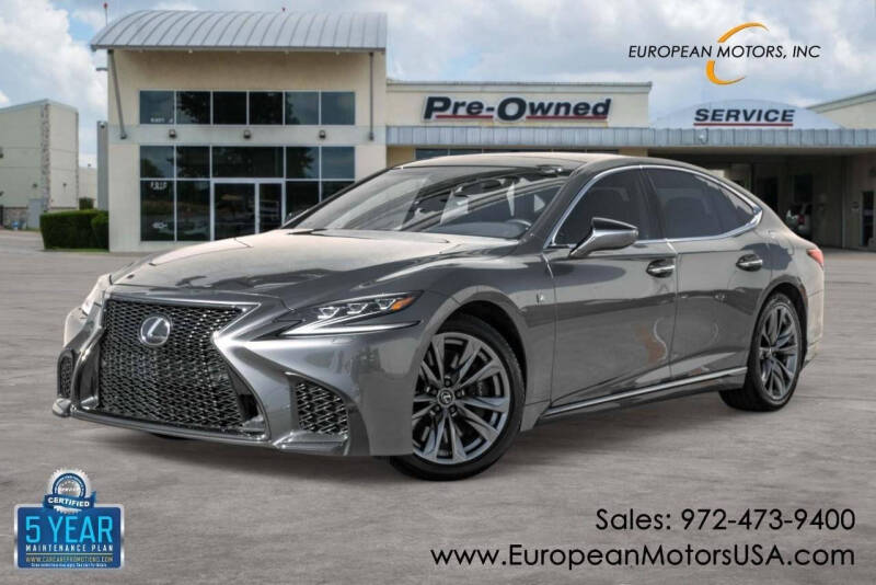 2018 Lexus LS 500 for sale at European Motors Inc in Plano TX