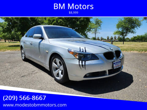 2005 BMW 5 Series for sale at BM Motors in Modesto CA