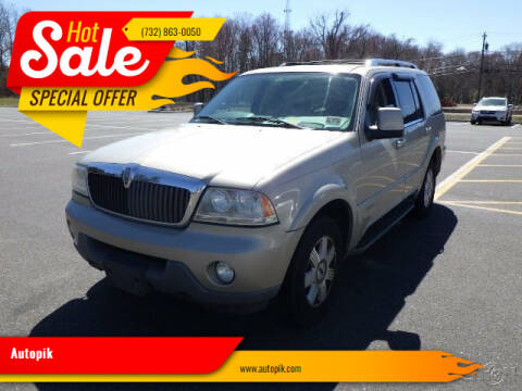 2004 Lincoln Aviator for sale at Autopik in Howell NJ