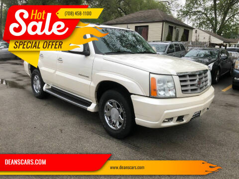 2004 Cadillac Escalade for sale at DEANSCARS.COM in Bridgeview IL
