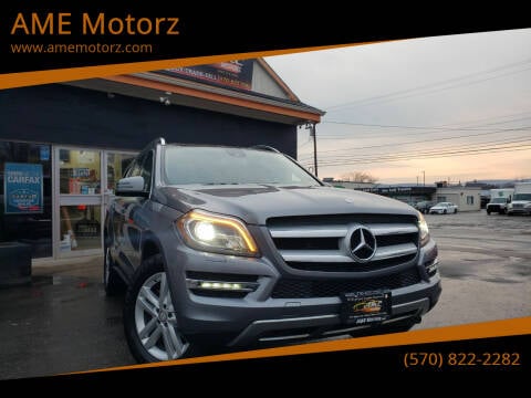 2016 Mercedes-Benz GL-Class for sale at AME Motorz in Wilkes Barre PA