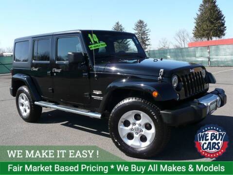 2014 Jeep Wrangler Unlimited for sale at Shamrock Motors in East Windsor CT