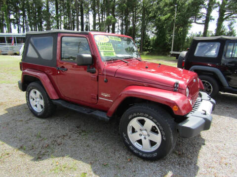 2012 Jeep Wrangler Sahara