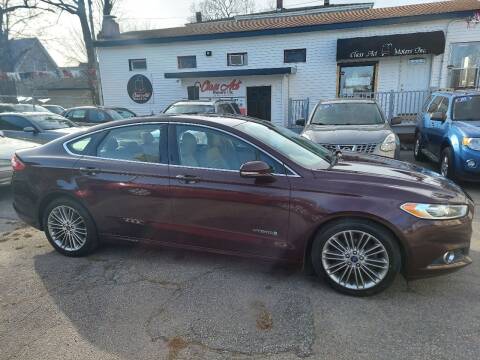 2013 Ford Fusion Hybrid for sale at Class Act Motors Inc in Providence RI