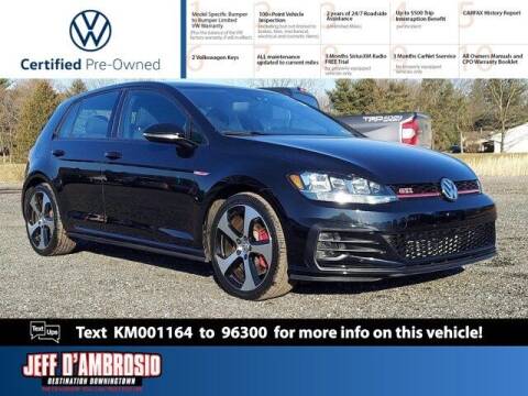 2019 Volkswagen Golf GTI for sale at Jeff D'Ambrosio Auto Group in Downingtown PA