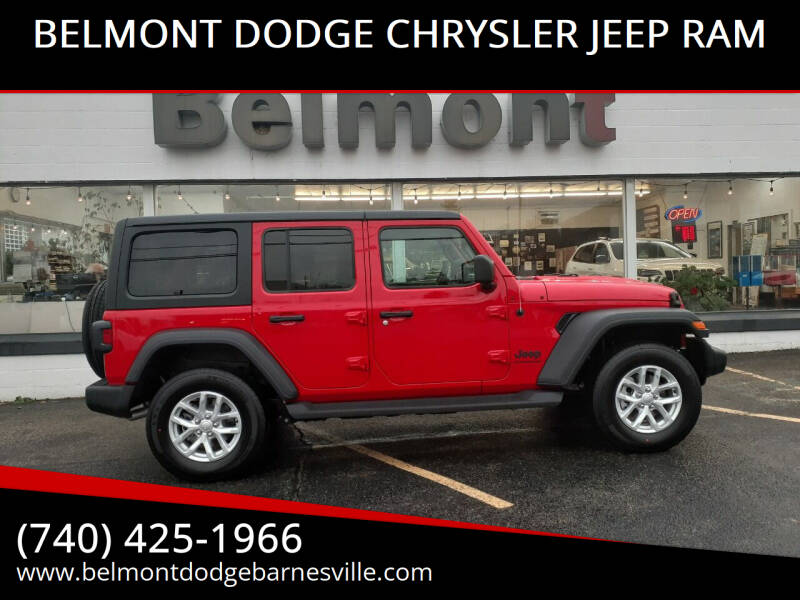 2023 Jeep Wrangler Unlimited for sale at BELMONT DODGE CHRYSLER JEEP RAM in Barnesville OH