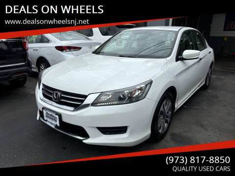 2014 Honda Accord for sale at DEALS ON WHEELS in Newark NJ