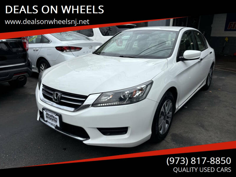 2014 Honda Accord for sale at DEALS ON WHEELS in Newark NJ
