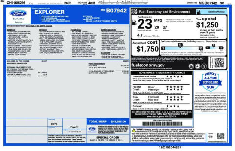 2021 Ford Explorer Limited