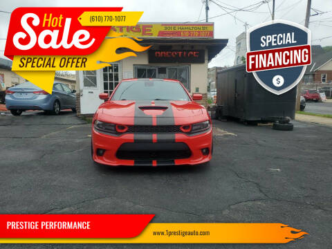 2017 Dodge Charger for sale at PRESTIGE PERFORMANCE in Allentown PA